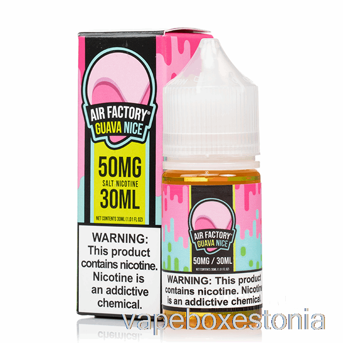 Vape Box Estonia Guajaav Kena - õhutehase Sool - 30ml 50mg